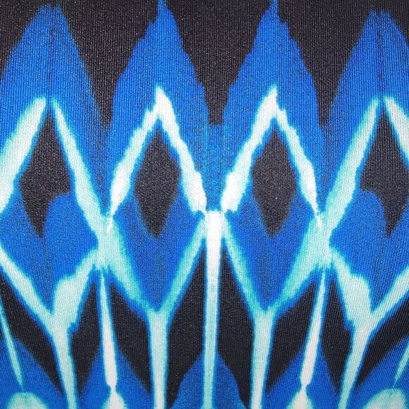 Calvin Klein chevron print scuba sheath dress size 2 - Picture 4 of 7